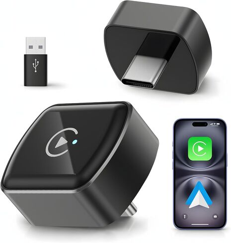 Spedal 2-in-1 Wireless CarPlay Adapter USB-C, Android Auto, 2nd Gen in Kuwait