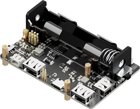 Pi Zero UPS HAT, 5V Uninterruptible Power Supply with 3-Port USB Hub in Kuwait
