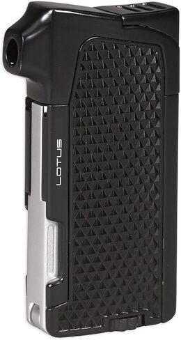 Condor 90° Horizontal Flame Lighter – Traditional Soft Flame, Single Action Ignition, Fold-Out Tamper & Shovel, Large Flame Adjuster, All-Metal Body (Butane Not Included) (Black Matte) in Saudi Arabia