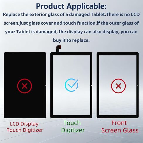 Compatible with MaxiSys MS906 (F-WGJ80233-V1) Front Screen Glass Outer Panel Lens Replacement +OCA,[with Touch Function](Not LCD & Not Digitizer) in Saudi Arabia
