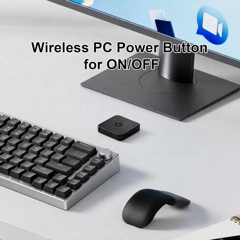 Wireless PC Power Button, Remote PC Power Switch for PC ON/Off, USB 2.0 Powered for Computer Motherboard in Kuwait