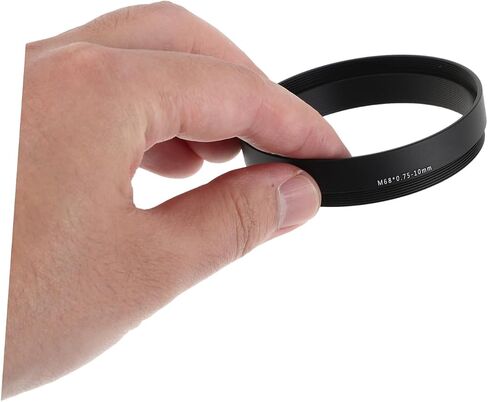 BESTYASH Threaded Extension Tube Aluminum Alloy Construction 10mm M68x0.75 Telescope Adapter Ring with Precision Imaging and Robust Design for Photography Compatible with Cameras in Kuwait