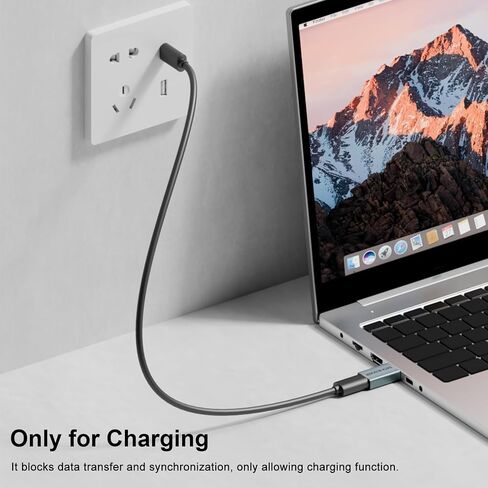 AreMe 4 Kinds of USB Type A & USB Type C Data Blocker Adapter, Blue-Grey in Kuwait