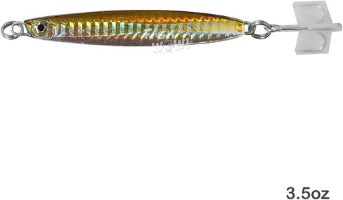 4pcs Mix-Color Set 3.5oz Colt Sniper jigs 100g coltsniper jig with a 3561D-DT MUSTAD 3X Strong Forge High Carbon Steel Treble Hook… in Kuwait