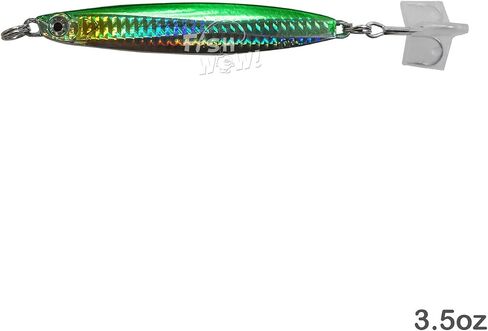 4pcs Mix-Color Set 3.5oz Colt Sniper jigs 100g coltsniper jig with a 3561D-DT MUSTAD 3X Strong Forge High Carbon Steel Treble Hook… in Kuwait