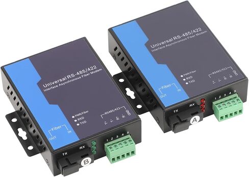 Serial RS485/RS422/RS232 to Fiber Optic Media Converter SC SM in Kuwait
