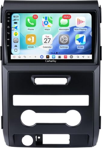 Car Radio Stereo Upgrade for 2009-2014 Ford F150, Android 15 8‑Core 4G RAM + 64G ROM,Wireless Carplay Android Auto, 9 inch 1280 * 720 QLED Touchscreen with Bluetooth GPS WiFi in Kuwait