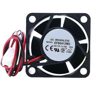 40mm 4020 Fan FEFB0412MD-R00 40x40x20mm 12V 0.1A Dual Ball 6300RPM Cooling in Kuwait