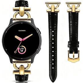 Leather Band Compatible with Vivoactive 5 in Kuwait