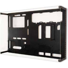 ABK Design - Wall Computer Case - ATX Pc Case - Gaming PC Case - Black in Saudi Arabia