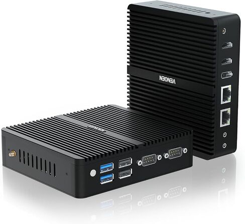 Fanless Mini PC Win 11 Pro industrial PC 12th Gen J6412 8G DDR4 256G SSD in Saudi Arabia
