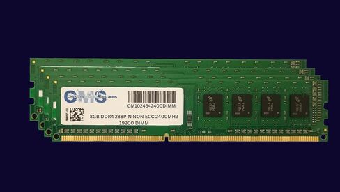CMS 32GB (4X8GB) DDR4 19200 2400MHZ Non ECC DIMM Memory Ram Compatible with MSI X99S SLI Krait Edition - C119 in Saudi Arabia