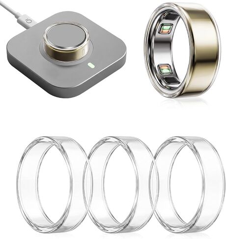 4 Pack Clear Ring Cover for Oura Ring 5, 0.3mm Ultra-Thin TPU Protector in Kuwait
