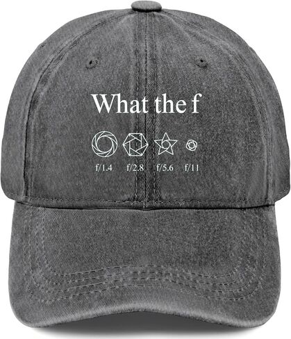 Photography Camera F-Stop Lens Photographer Hat for Men Cool Washed Distressed in Saudi Arabia