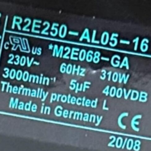 R2E250-AL05-16 230V 1.3A 310W 3000RPM Cooling Fan 250mm in Kuwait