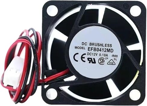 40mm 4020 Fan FEFB0412MD-R00 40x40x20mm 12V 0.1A Dual Ball 6300RPM Cooling in Kuwait