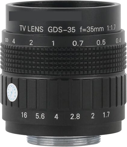 Big View High Working Distance 35mm Fixed Lens C Mount Lens Manual Zoom Lens Fo Industrial Video Microscope Camera in Saudi Arabia