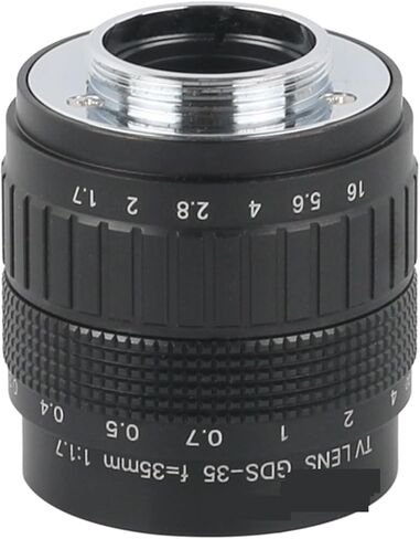 Big View High Working Distance 35mm Fixed Lens C Mount Lens Manual Zoom Lens Fo Industrial Video Microscope Camera in Saudi Arabia
