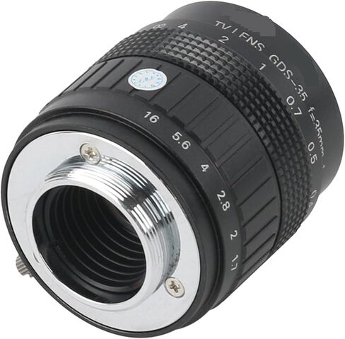 Big View High Working Distance 35mm Fixed Lens C Mount Lens Manual Zoom Lens Fo Industrial Video Microscope Camera in Saudi Arabia