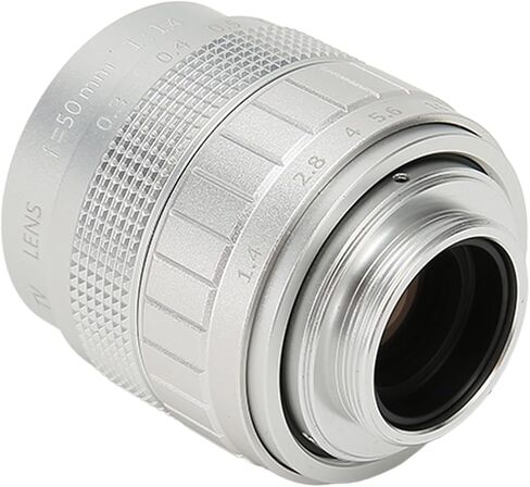 Camera Lens F1.4 Manual Lens Professional Advanced Optics 50mm for Industrial Video Microscope Camera in Saudi Arabia