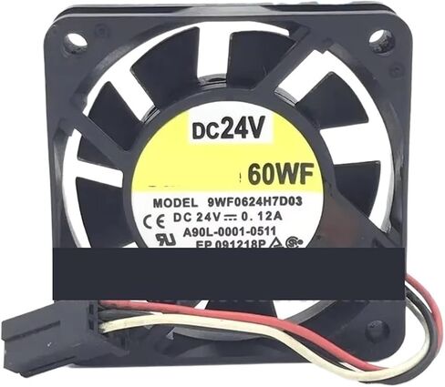 9WF0624H7D03/D04/D05 6CM 60 * 15mm 24V 0.12A pr05 Fan in Kuwait