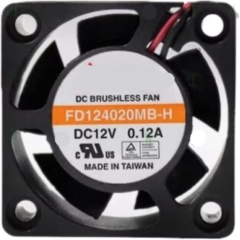 FD124020MB-H 12V 0.12A 40mm 4CM Dual Ball Cooling Fan in Kuwait