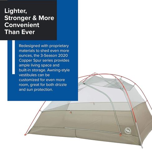 Big Agnes Tents Copper Spur in Kuwait