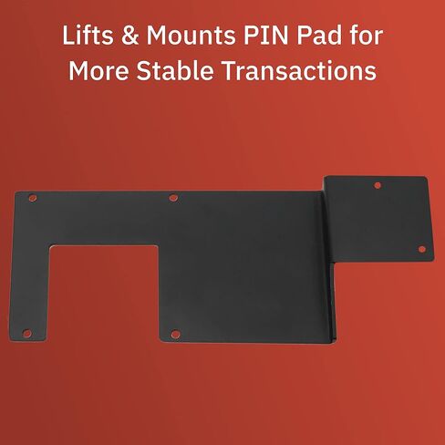 Clover Flex PIN Pad VESA Lift Mounting Bracket for Wallaby Self-Service Stand, Screw-in Installation, Black in Saudi Arabia