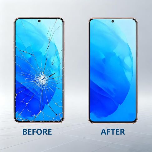 Compatible with Google Pixel 8A Front Screen Glass Outer Panel Lens Replacement +OCA ，(Not LCD & Not Digitizer) in Saudi Arabia