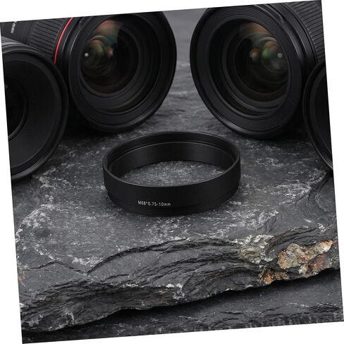 SHINEOFI Telescope Focal Adapter 10mm M68x0.75 Aluminum Alloy Astronomy Camera Adapter with Robust Construction and Versatile Compatibility for Astrophotography in Kuwait