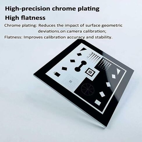 Microscope Resolution Test Chart, Optical Resolution Test Card, Multi-Graphic Calibration Strip, Accuracy ±0.5um, Up to 90% Transmittance, for Scientific and Industrial Inspection in Saudi Arabia