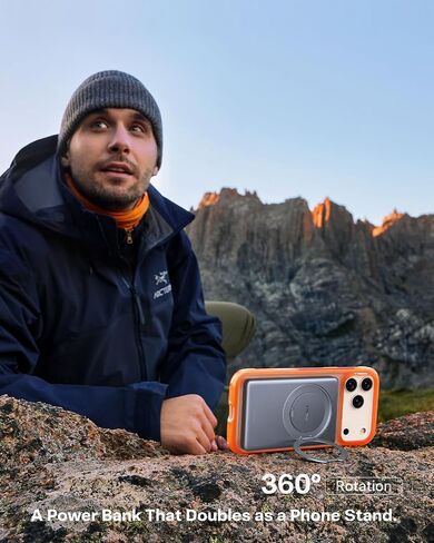 TORRAS Ostand MiniMag 5000mAh Slim Magnetic Battery Pack with 360° Stand in Saudi Arabia