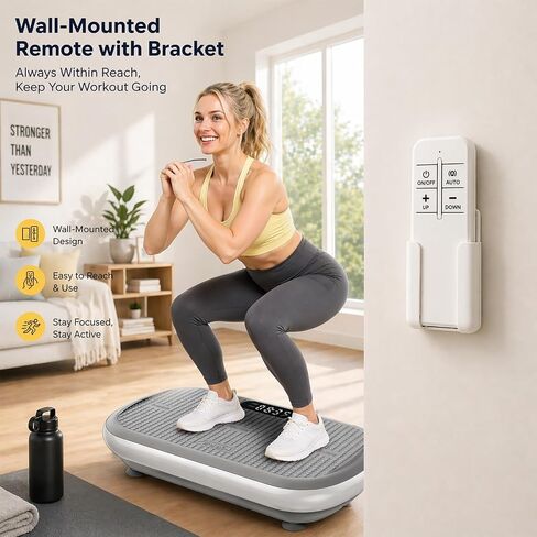 Replacement Remote Control for MERACH Vibration Plate Exercise Machine CV30, CV30 Pro,CV40,MR-2440,MR-2398,MR-2398P,MR-2398B1,MR-2398L1,MR-2398slim, for ZenActive,Arlopu AVP-GG,YESOUL YS-VM60,Goplus in Kuwait