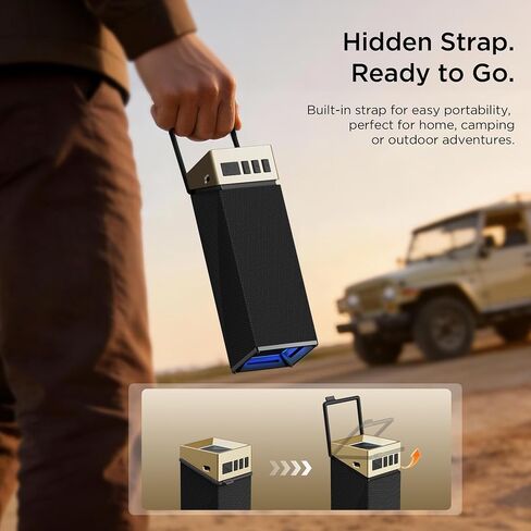 BUGANI Portable Bluetooth Speaker Wireless Portable Speaker in Saudi Arabia