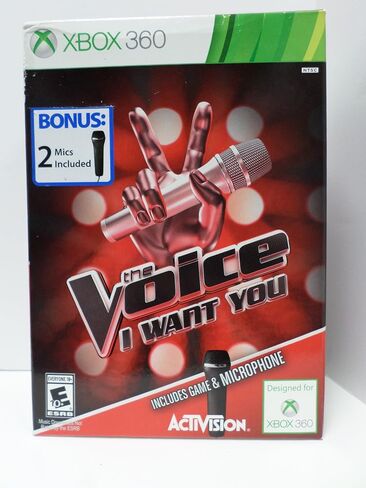 The Voice Bundle with 2 Microphones - Xbox 360 in Kuwait