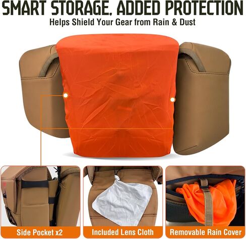 Binocular Harness Chest Pack with Magnetic Closure in Kuwait