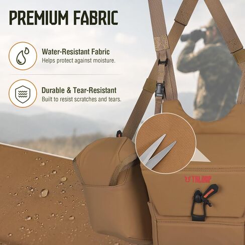 Binocular Harness Chest Pack with Magnetic Closure in Kuwait