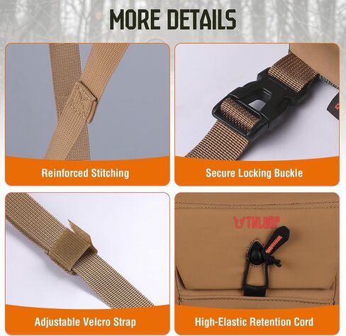 Binocular Harness Chest Pack with Magnetic Closure in Kuwait