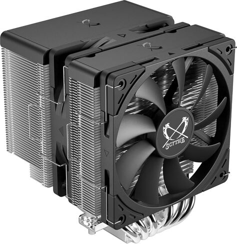 Scythe Fuma 3 CPU Air Cooler, Intel LGA1700, LGA1151, AMD AM5/Ryzen 120mm, Dual Tower, Black Top Cover in Saudi Arabia