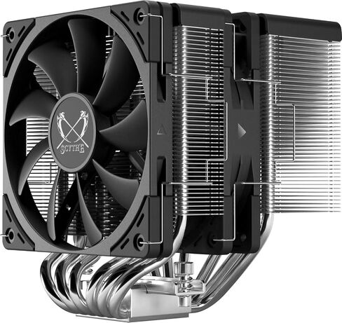 Scythe Fuma 3 CPU Air Cooler, Intel LGA1700, LGA1151, AMD AM5/Ryzen 120mm, Dual Tower, Black Top Cover in Saudi Arabia