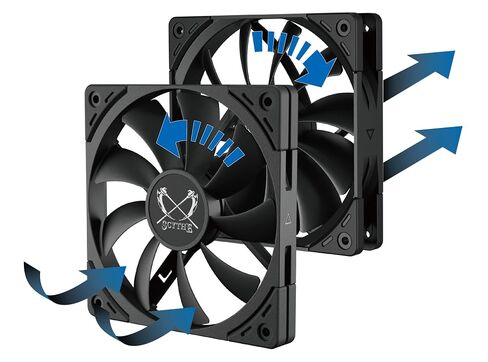 Scythe Fuma 3 CPU Air Cooler, Intel LGA1700, LGA1151, AMD AM5/Ryzen 120mm, Dual Tower, Black Top Cover in Saudi Arabia