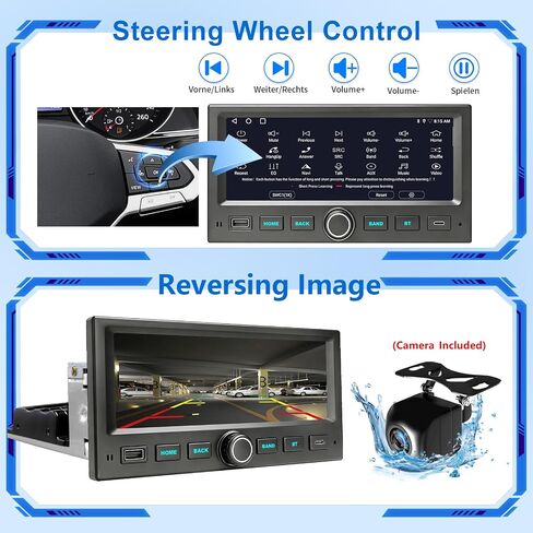 Car Stereo Radio with Wireless Carplay Android Auto GPS Navi for Ford F150 F250 F350 Expedition Explorer Crown Victoria Mustang/Lincoln Navigator Town Car/Mercury Villager Grand Marquis 1998-2003 in Kuwait