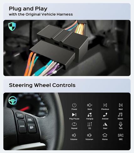 Car Radio Stereo for Honda CR-V 06-11, Wireless CarPlay & Android Auto in Kuwait