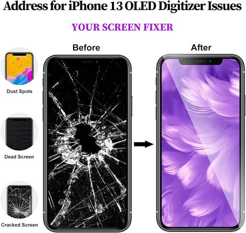 for iPhone 13 OLED Screen Replacement Kit [Not LCD] in Kuwait