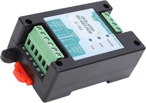 Stable Transmission Isolated 485 Hub Automatic Switching Repeater for Large Scale Networks in Kuwait