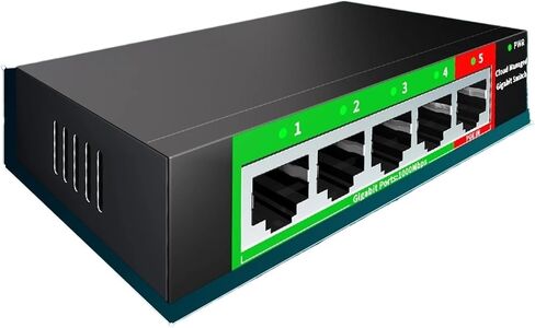 4-Port Gigabit Network 48V POE-in Ethernet Extender 1000Mbps in Saudi Arabia