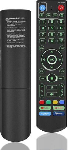 Backlight V5 Pro Voice Remote Control, Backlight Voice Remote Control Compatible with vSeeBox V5 Pro,3 Pro, V3 Plus in Kuwait