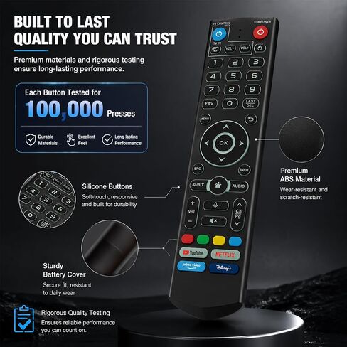 Backlight V5 Pro Voice Remote Control, Backlight Voice Remote Control Compatible with vSeeBox V5 Pro,3 Pro, V3 Plus in Kuwait