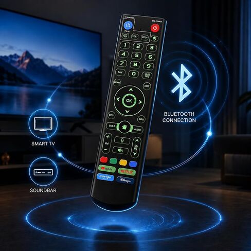 Backlight V5 Pro Voice Remote Control, Backlight Voice Remote Control Compatible with vSeeBox V5 Pro,3 Pro, V3 Plus in Kuwait