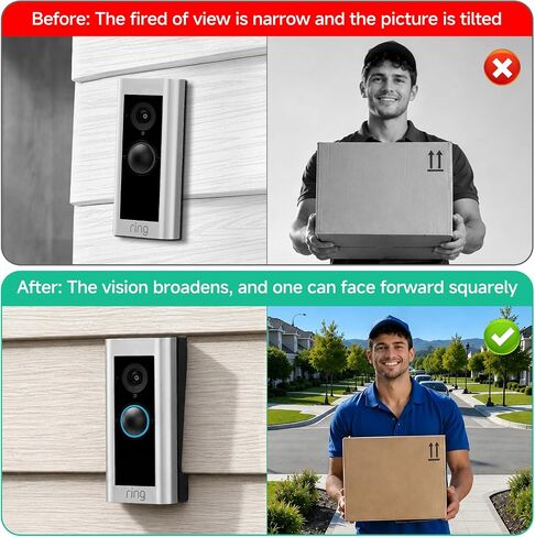 OLAIEK Vinyl Siding Mount for Ring Video Doorbell Pro/Pro 2/Wired in Saudi Arabia